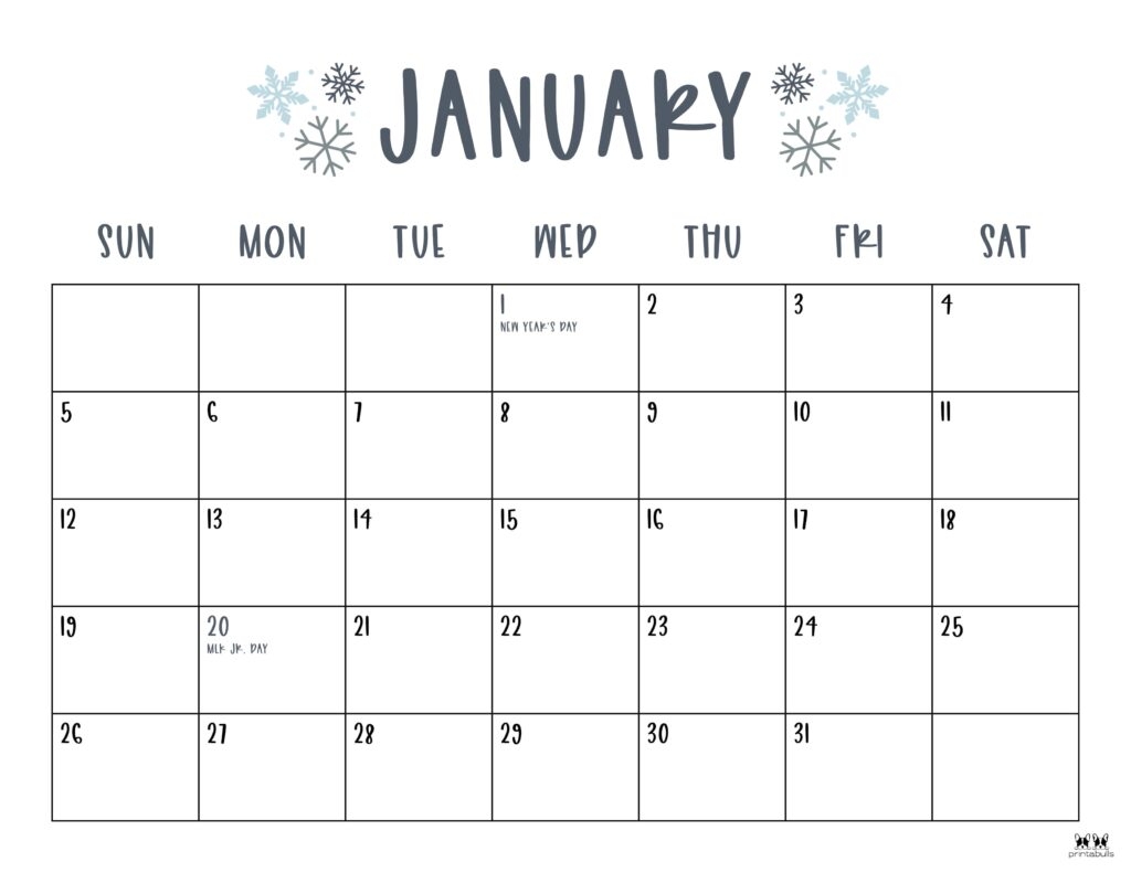 Free Editable Printable 2025 Calendar With Holidays