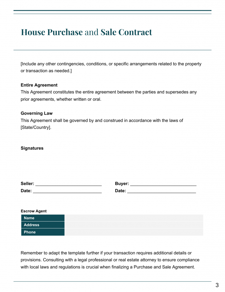 Land Purchase Agreement Form with Templates Venngage