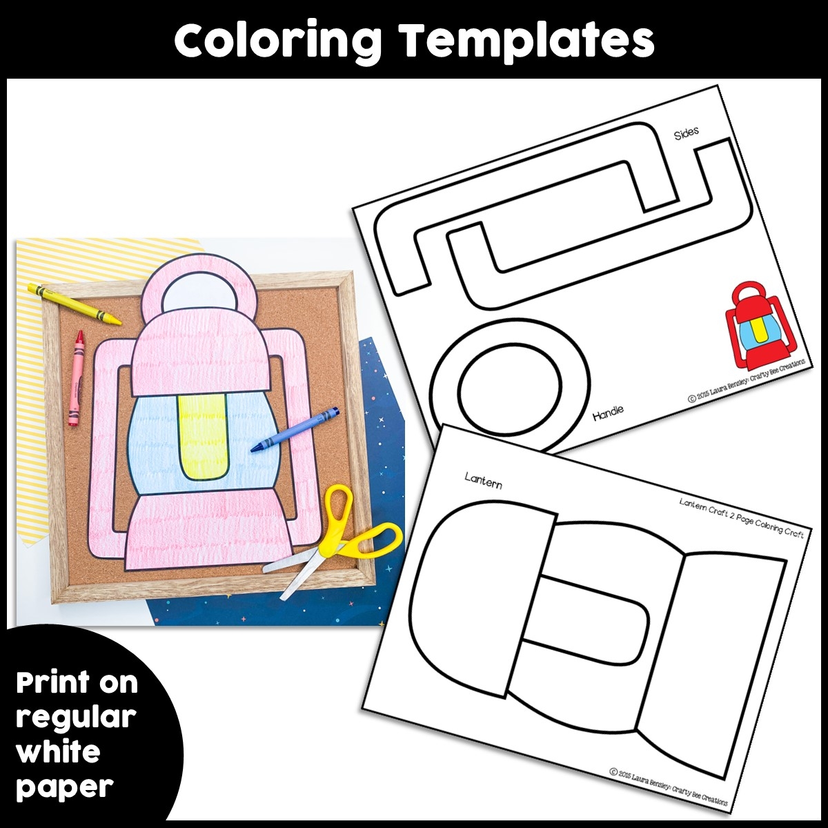 Lantern Craft Camping Craft Activity Camping Theme Activities Summer Made By Teachers