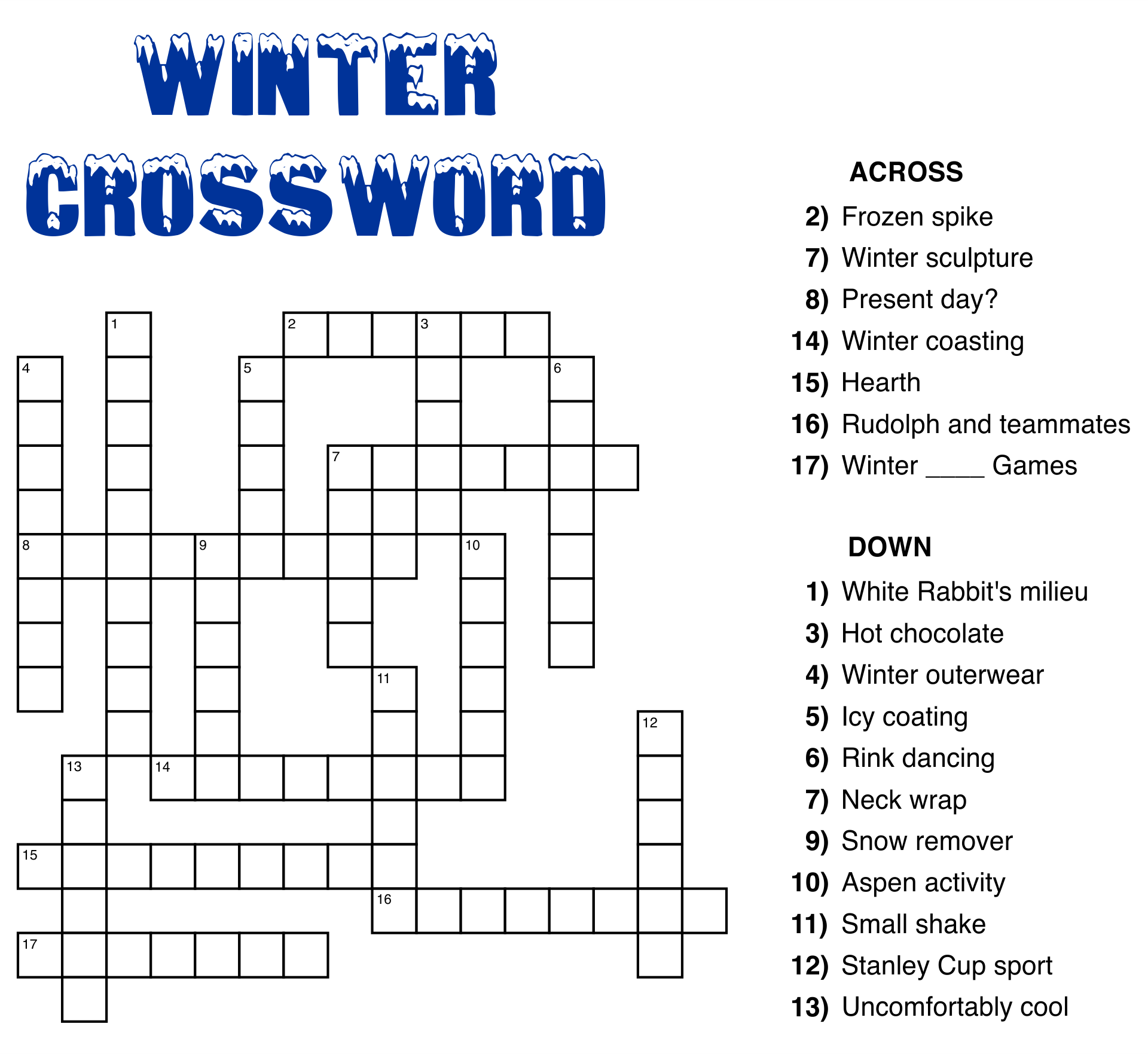 Large Print Deals Crossword Puzzles
