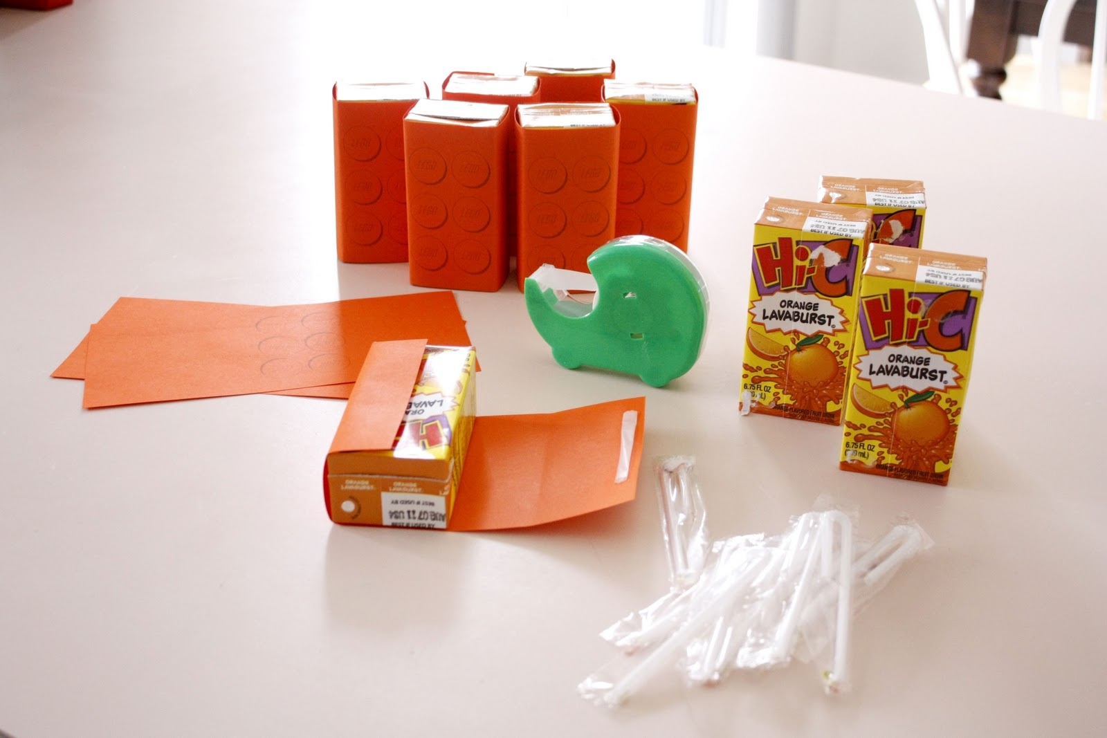 Lego Juice Box Bricks