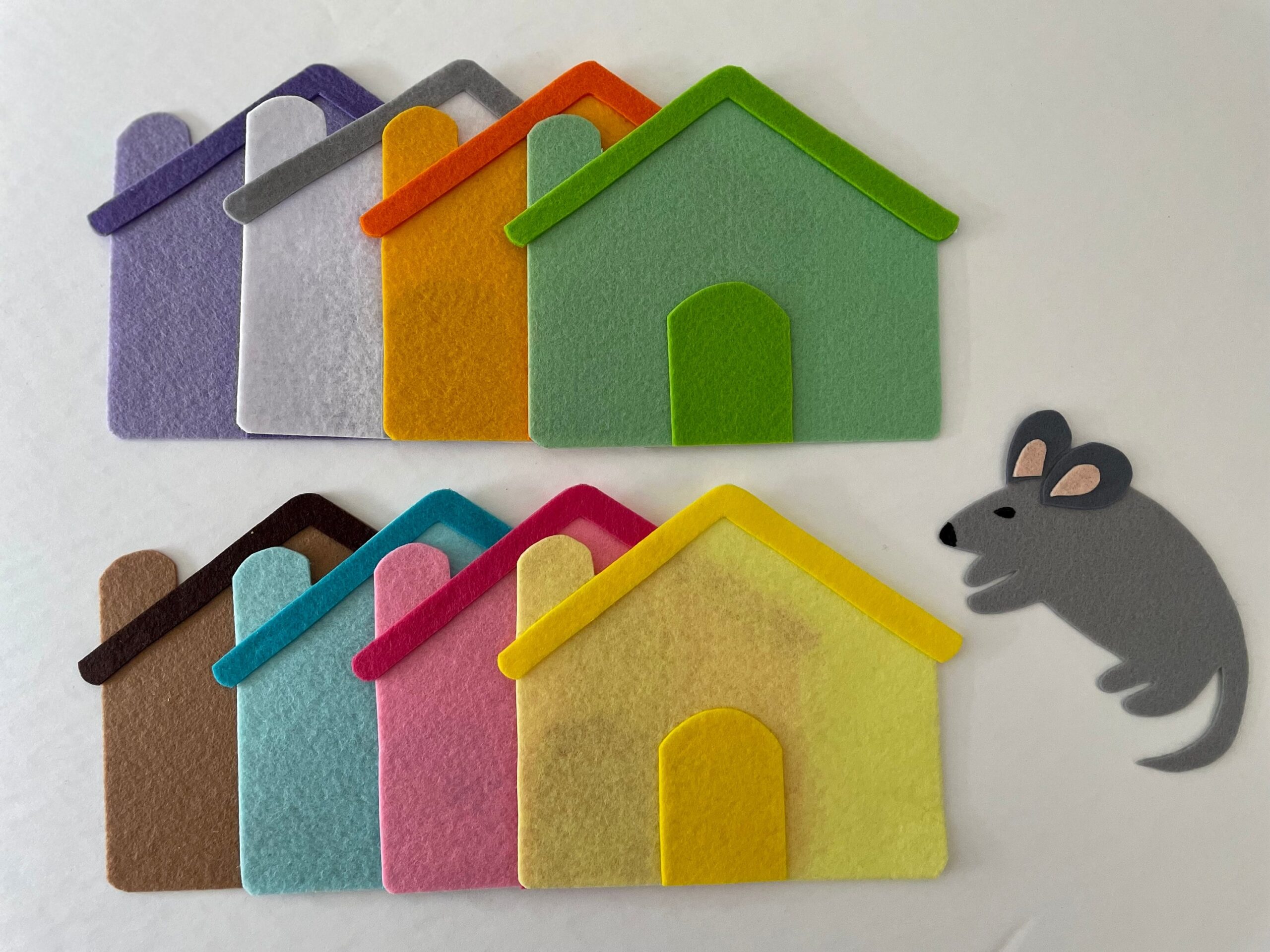 Little Mouse Printable Flannel Story Story Pattern