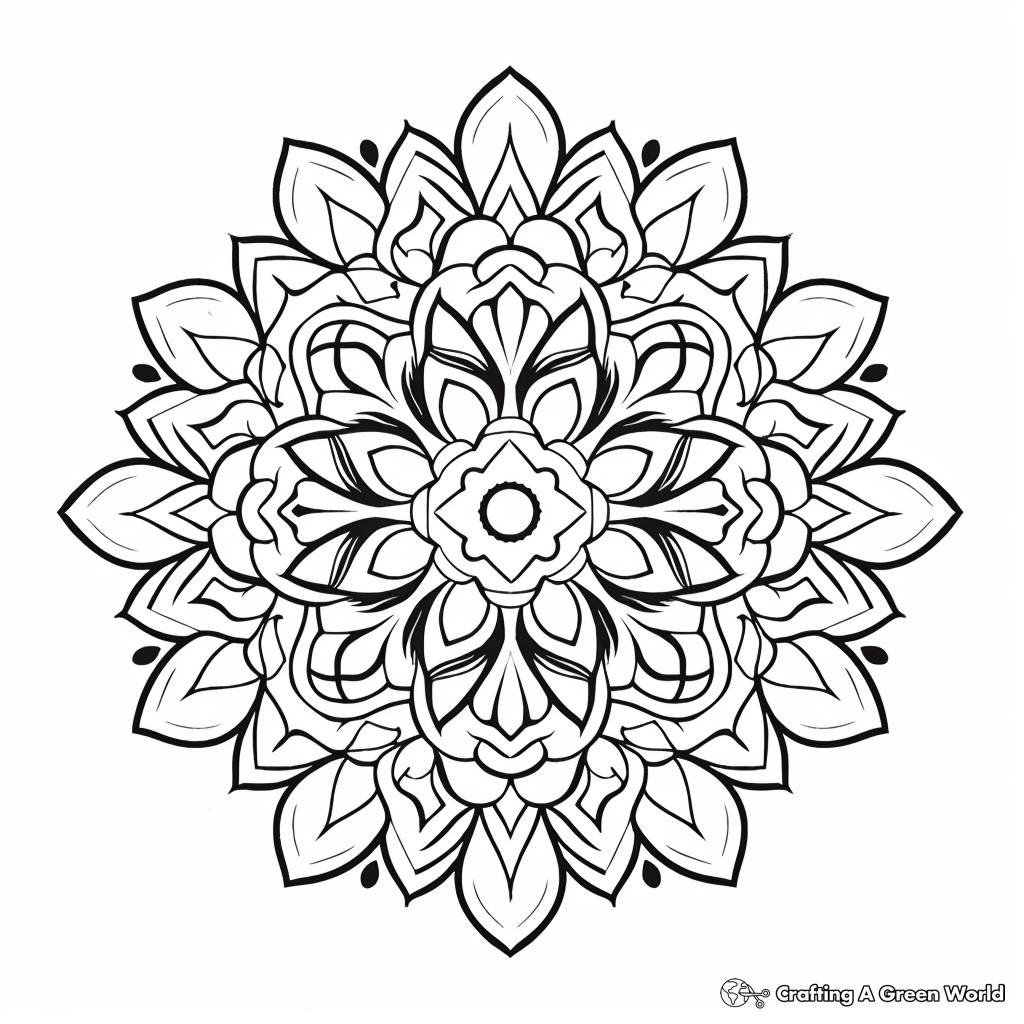 Mandala Coloring Pages For Adults Free Printable 