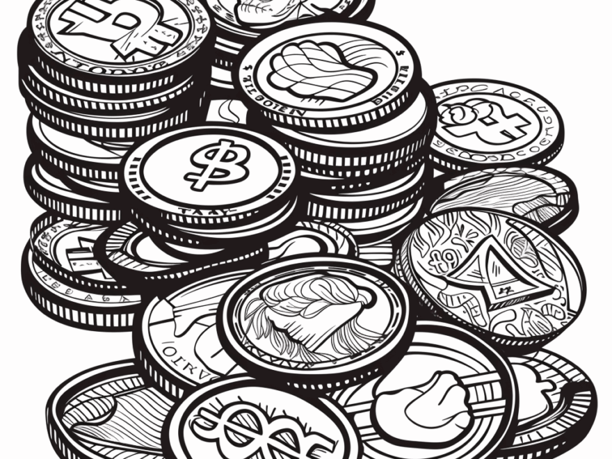 Money Coloring Pages Free Printable