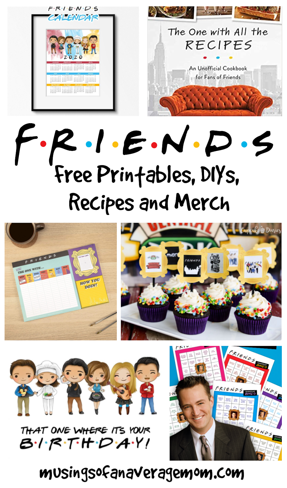 Free Printable Friends Tv Show