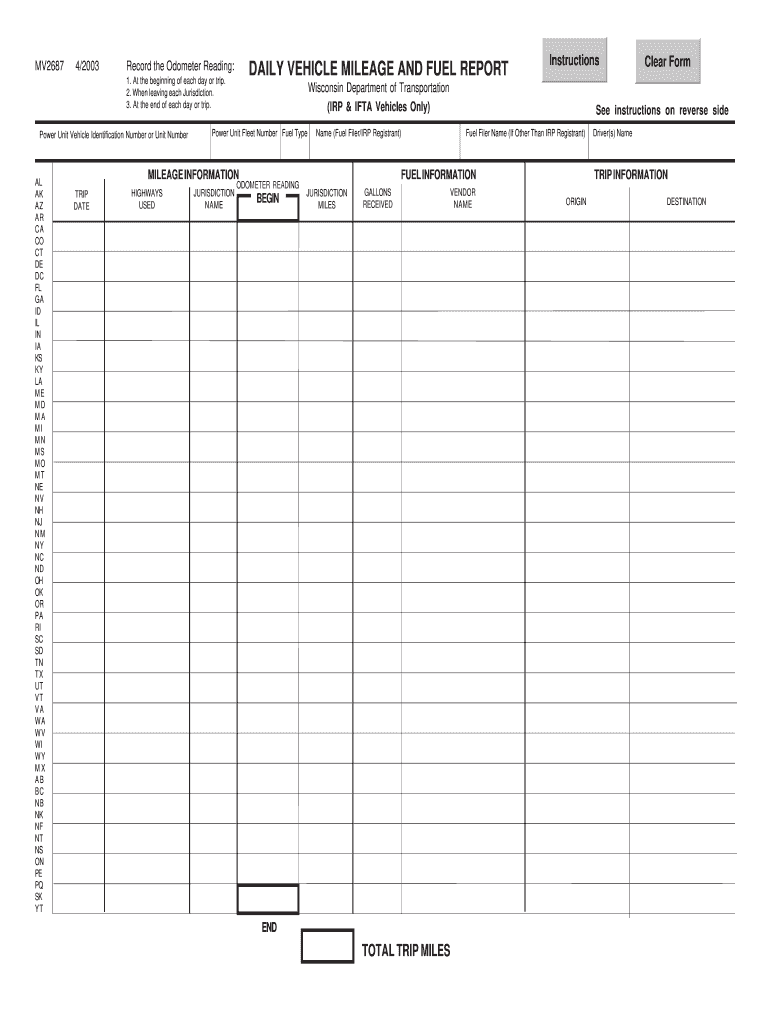 Mv2687 Fill Online Printable Fillable Blank PdfFiller