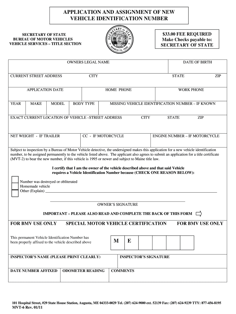 Mvt 16 Form Fill Out Sign Online DocHub