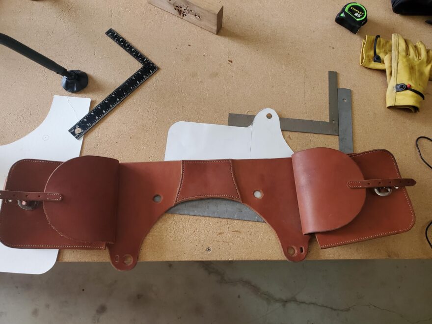 Need Saddlebag Pattern Patterns And Templates Leatherworker