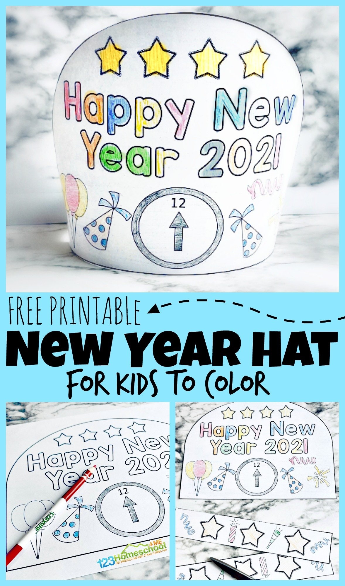 New Years Worksheets Free Printable