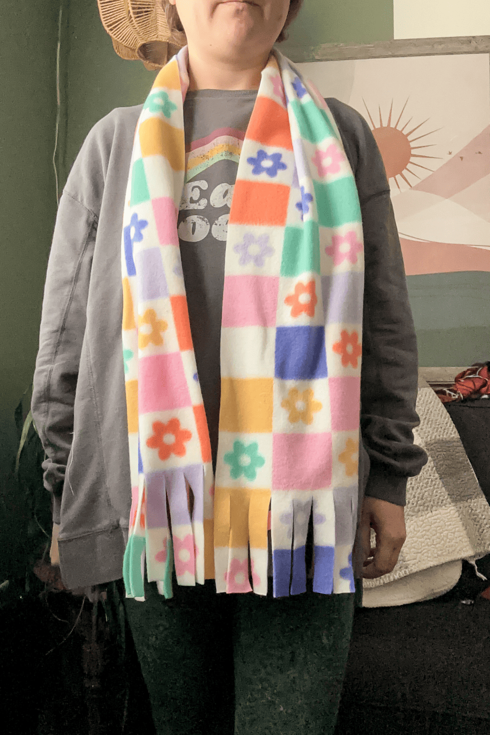 No Sew Fleece Scarf Ideas For The Home