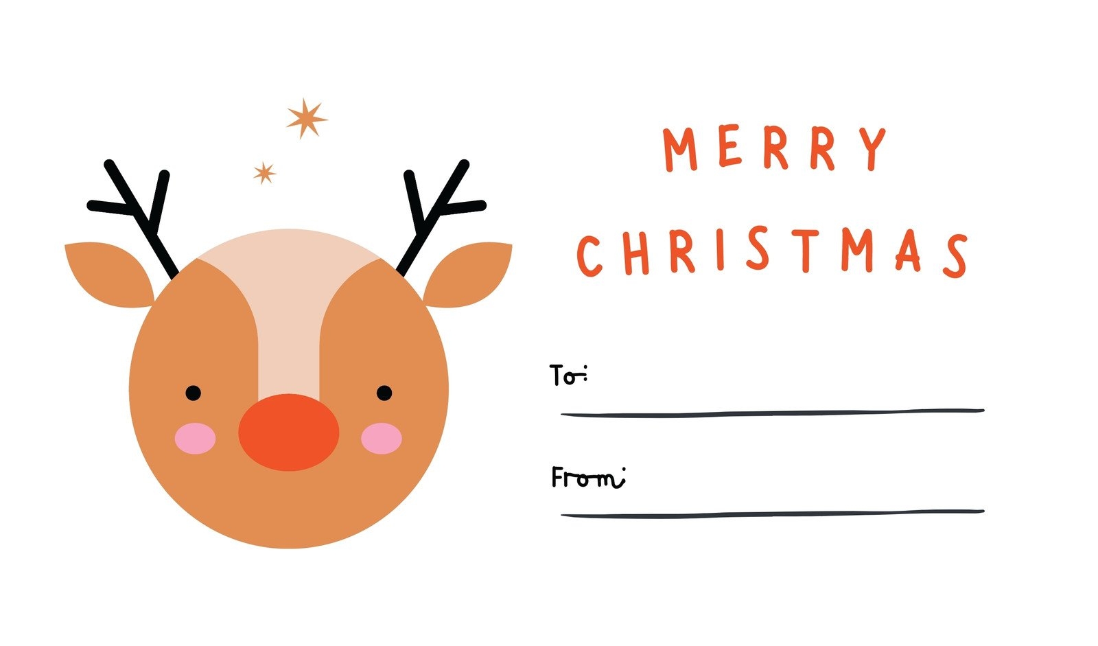 Page 13 Free Custom Printable Christmas Tag Templates Canva