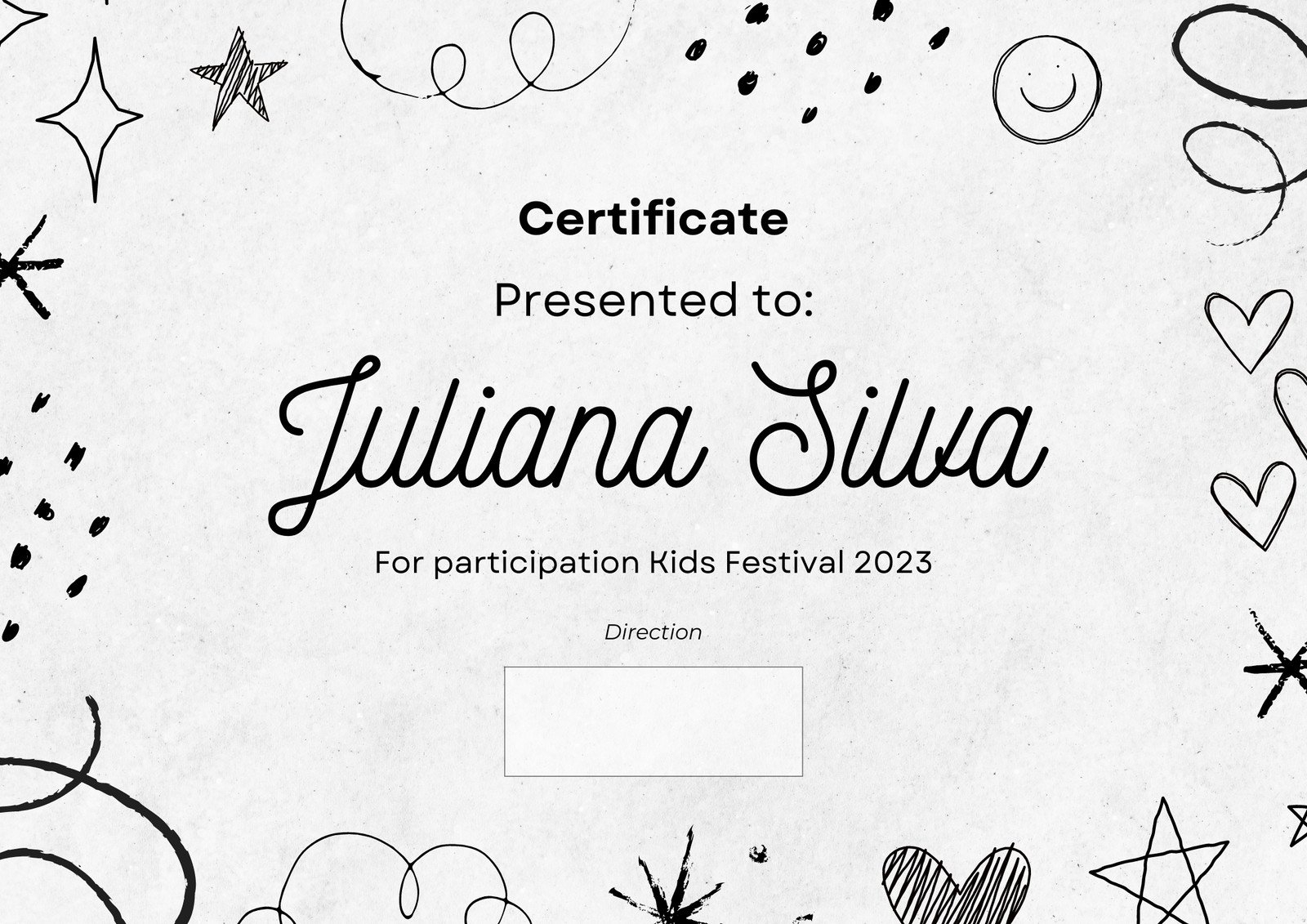 Page 3 Free Printable Customizable Course Certificate Templates Canva