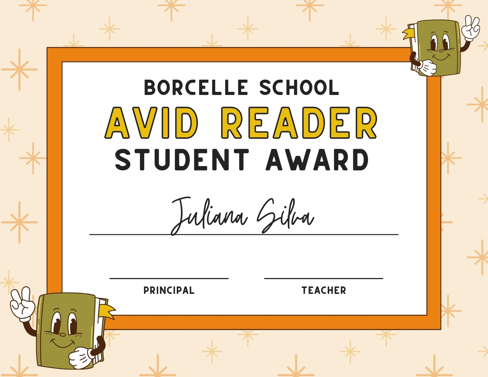 Page 3 Free Printable Customizable Student Certificate Templates Canva