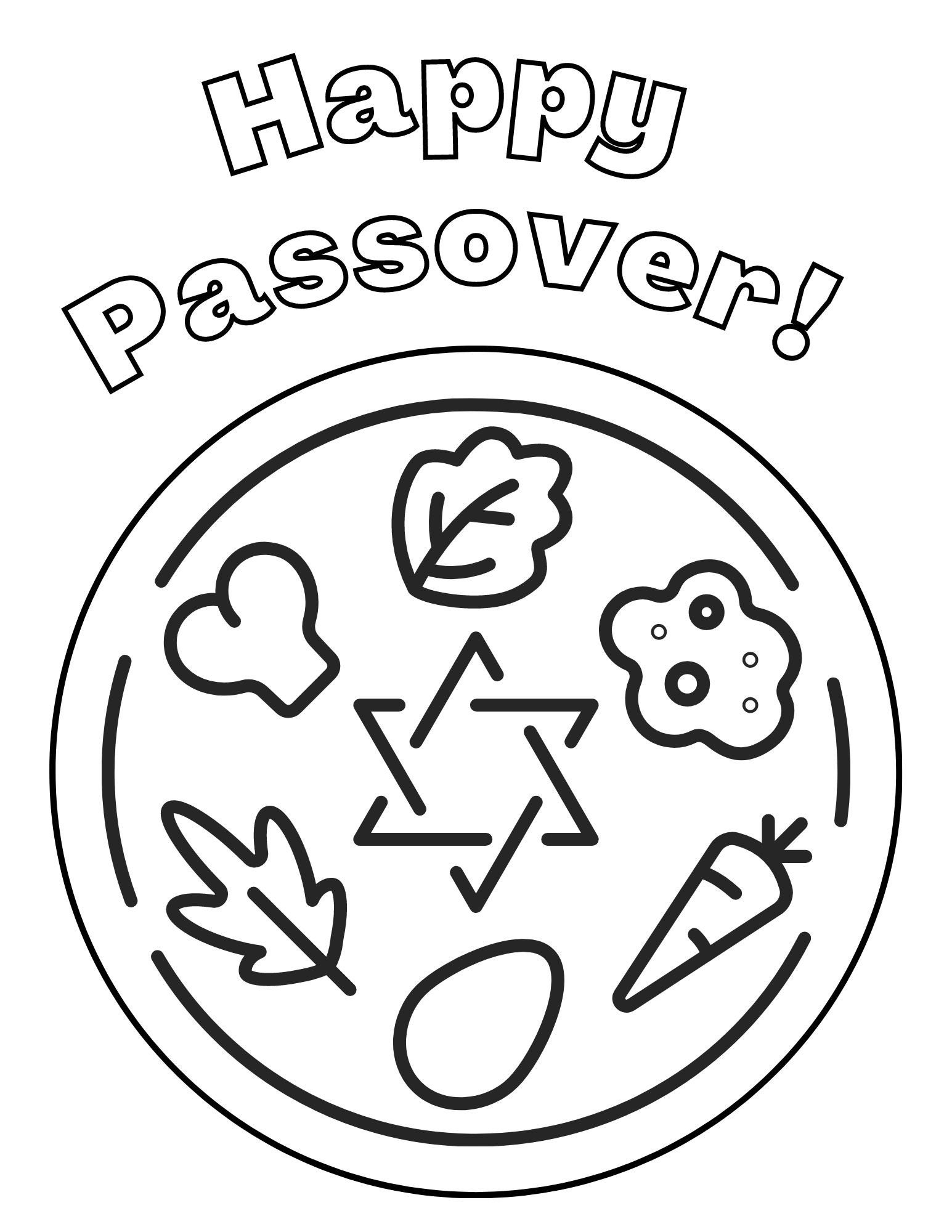 Passover Coloring Pages Free Printable