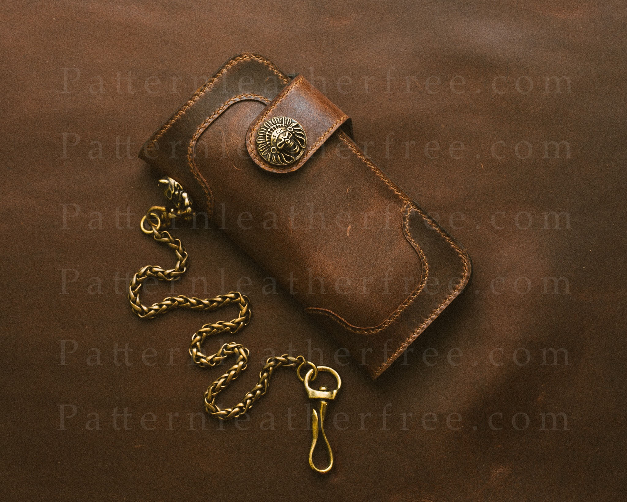 Biker Wallet Printable Pattern