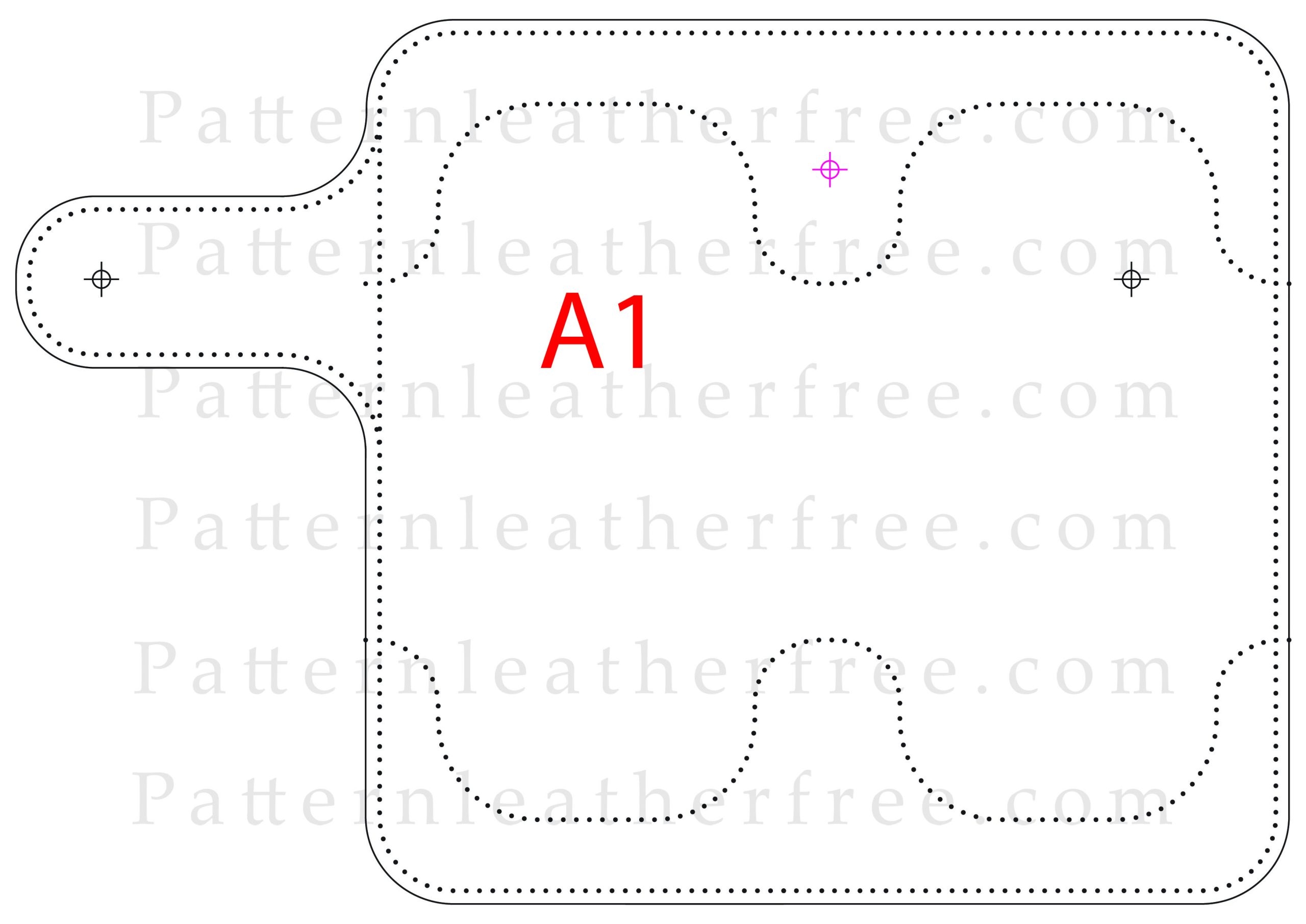Pattern Leather Biker Wallet Download PDF