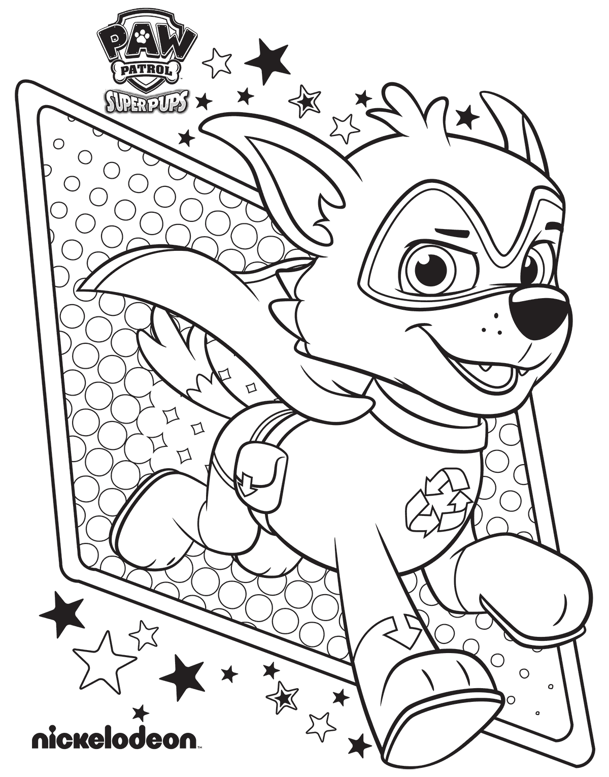 Free Printable Coloring Sheets Paw Patrol