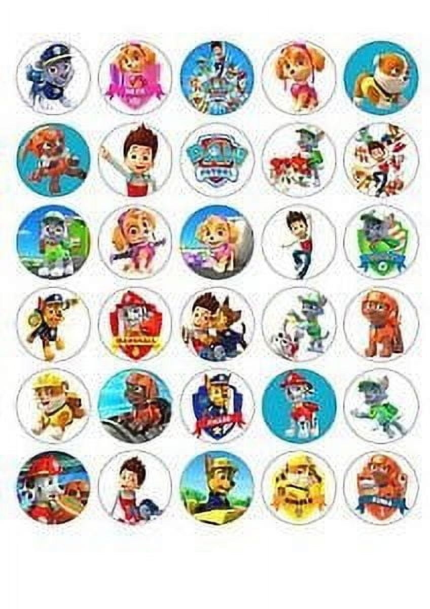 Free Printable Paw Patrol Cupcake Toppers