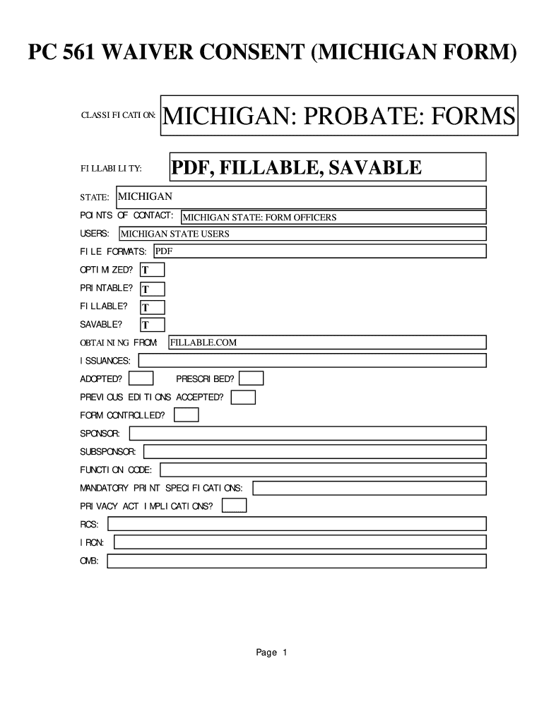 Pc561 Fill Online Printable Fillable Blank PdfFiller
