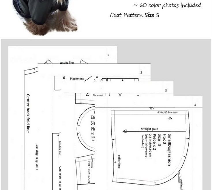 Pdf Dog Clothes Patterns Coat Pattern For Dog Diy Dog Clothes 32