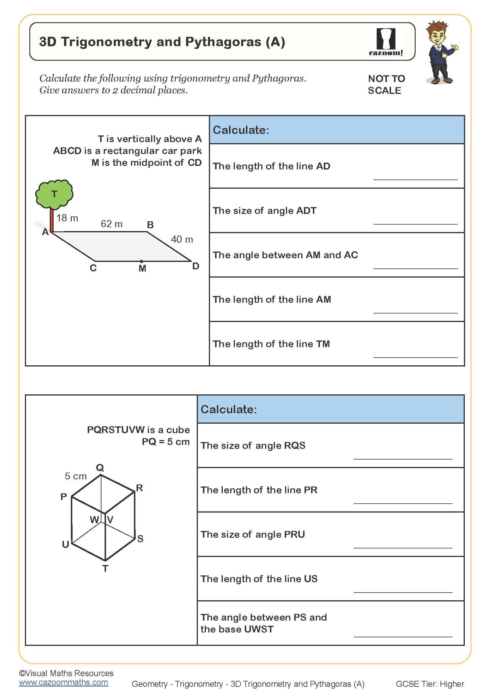11th Grade Math Worksheets Printable