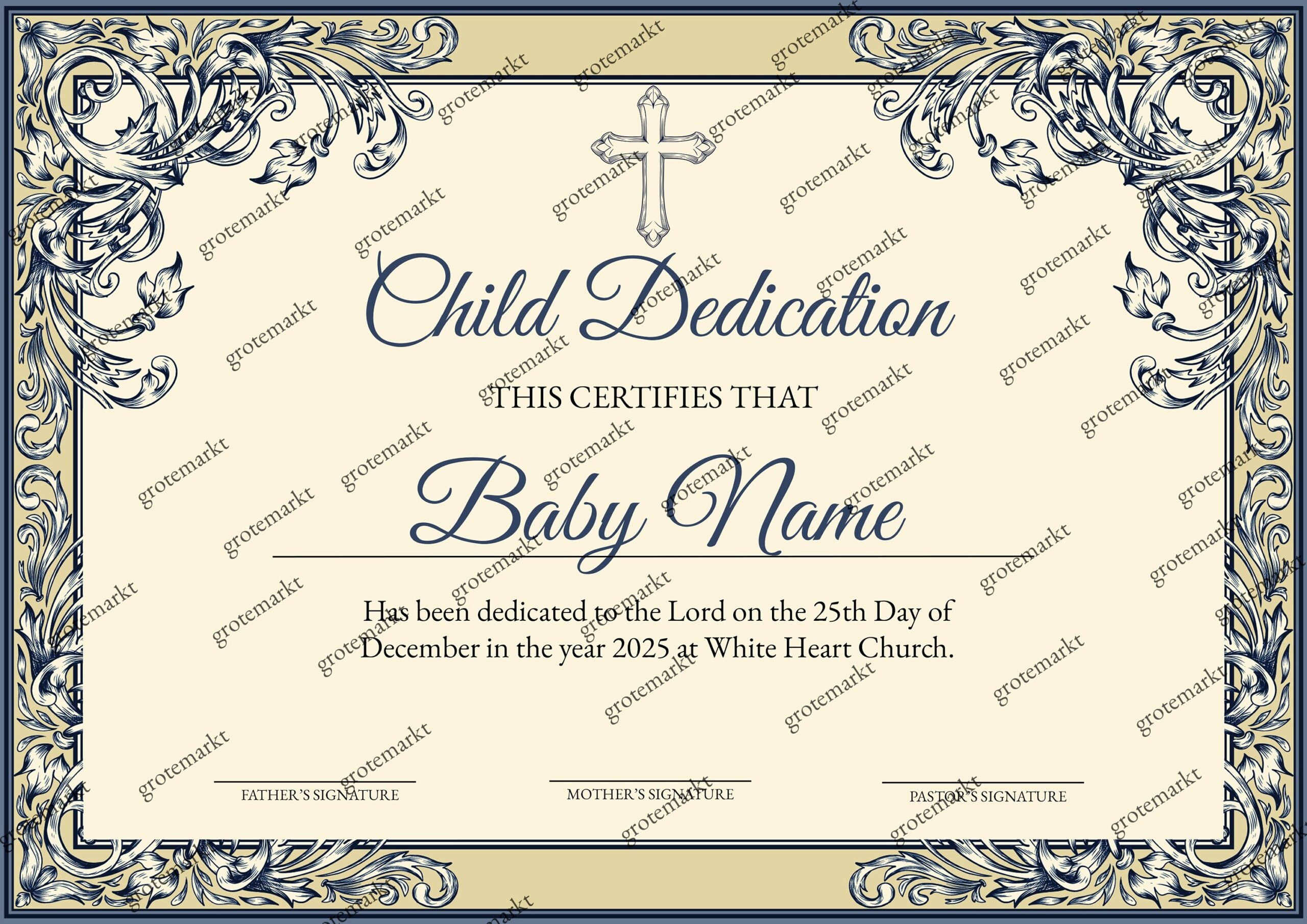Free Printable Name Meaning Certificates
