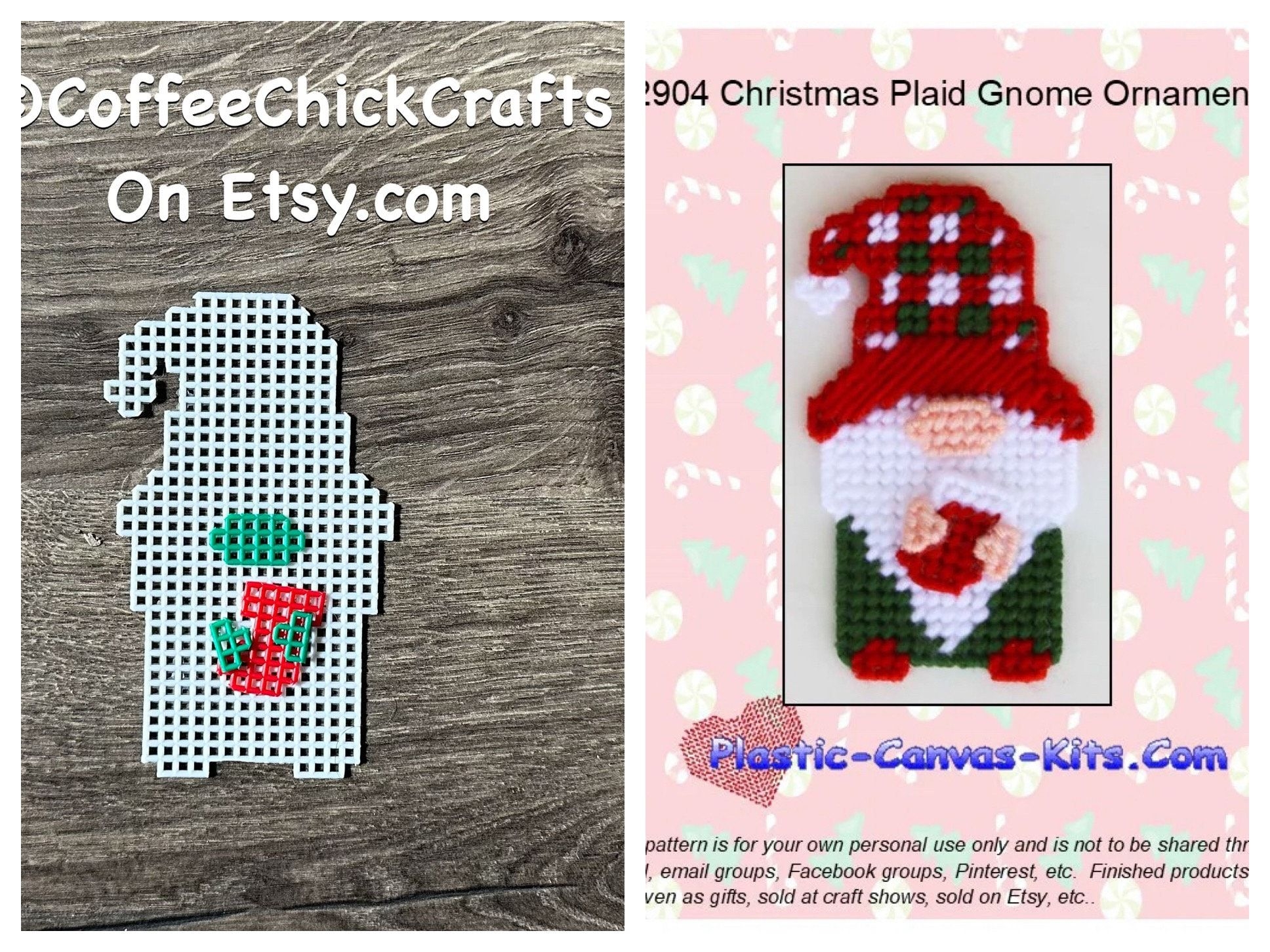 Free Printable Plastic Canvas Christmas Ornament Patterns