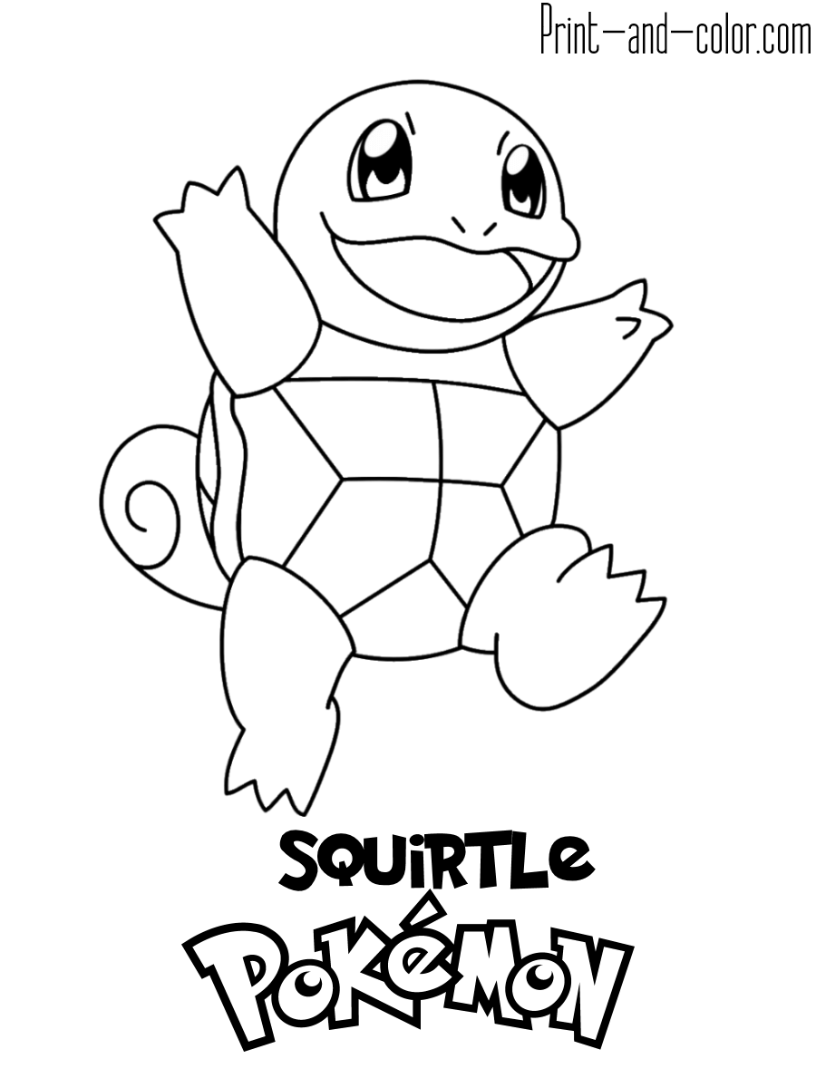 Pokemon Printable Coloring Page