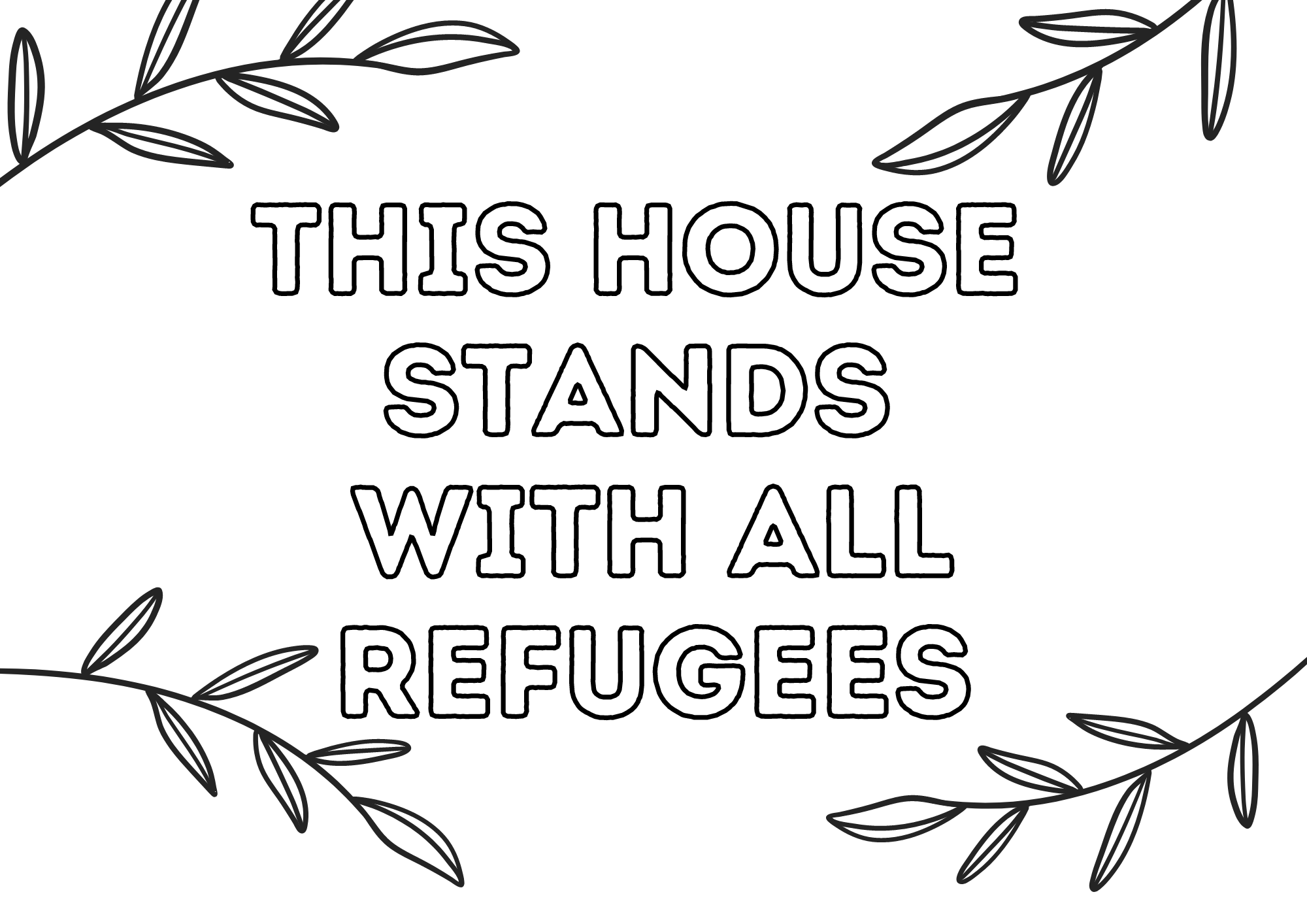 Posters And Colouring in For Refugee Week City Of Sanctuary UK