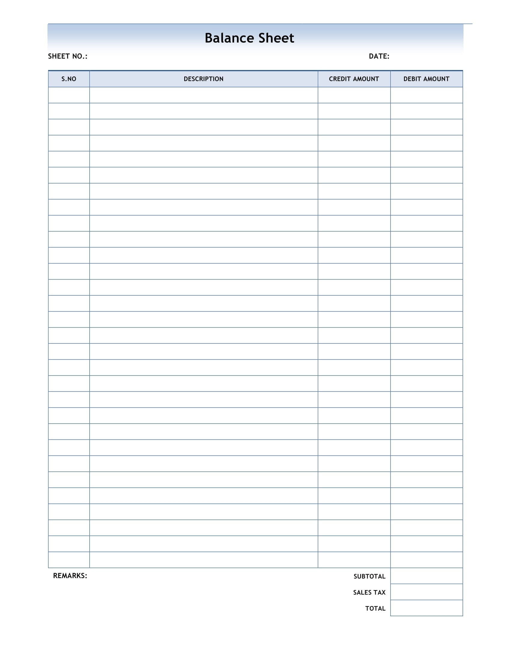Printable Balance Sheet ledger Sheet Small Business Accounting Form PDF Digital Download trial Balance printable bookkeeping entrepreneur Etsy