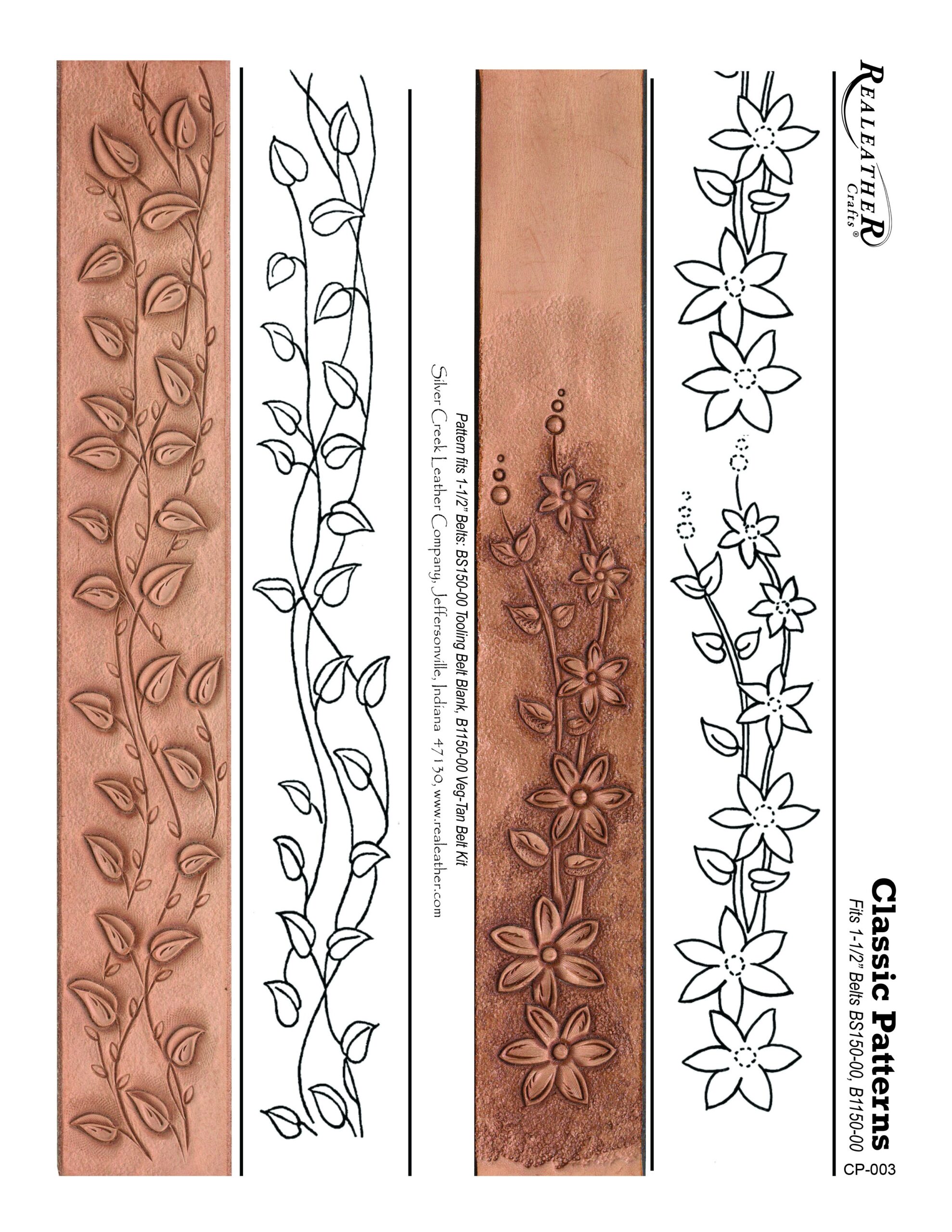 Printable Leather Tooling Patterns Printable Story Prompts