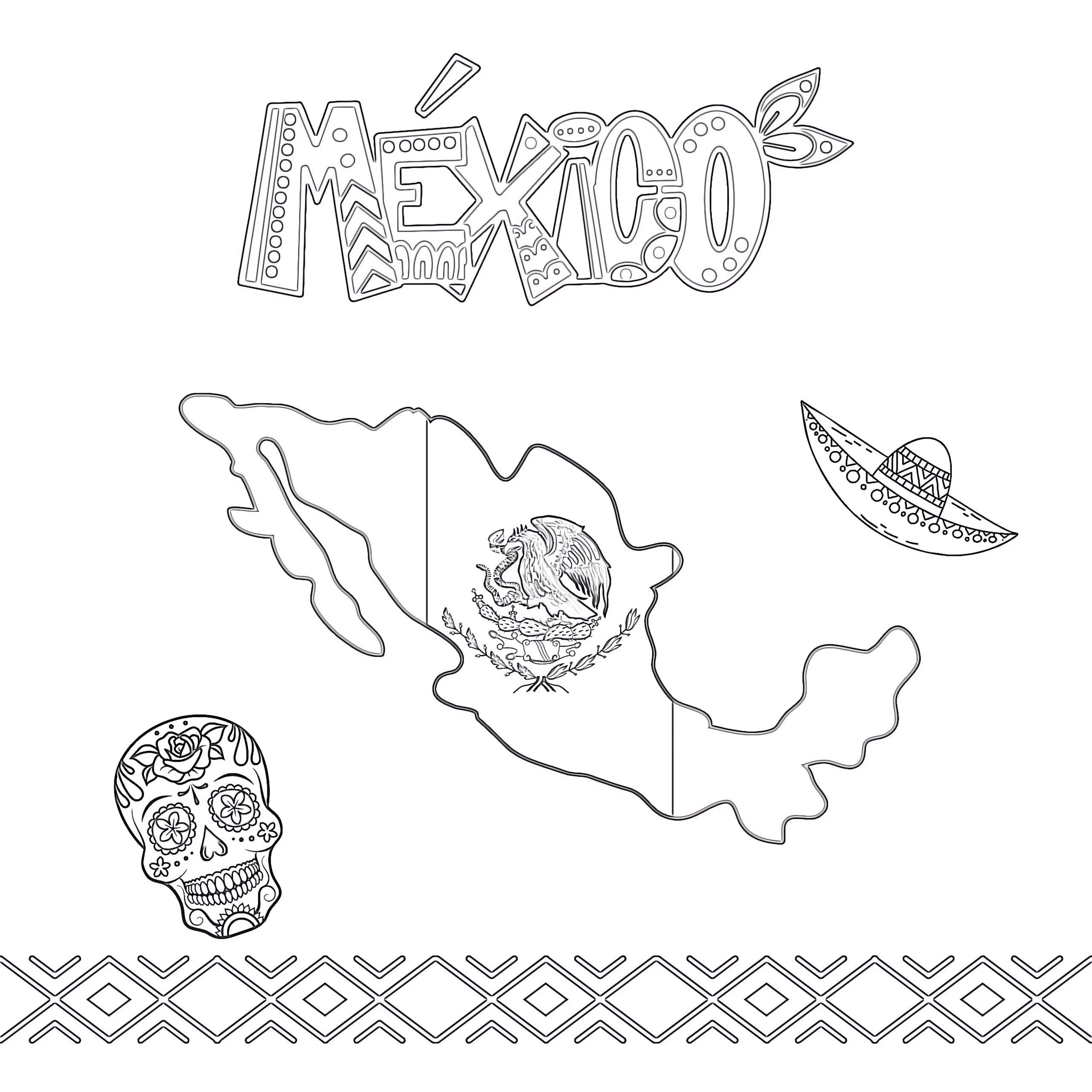 Mexican Culture Printable Template