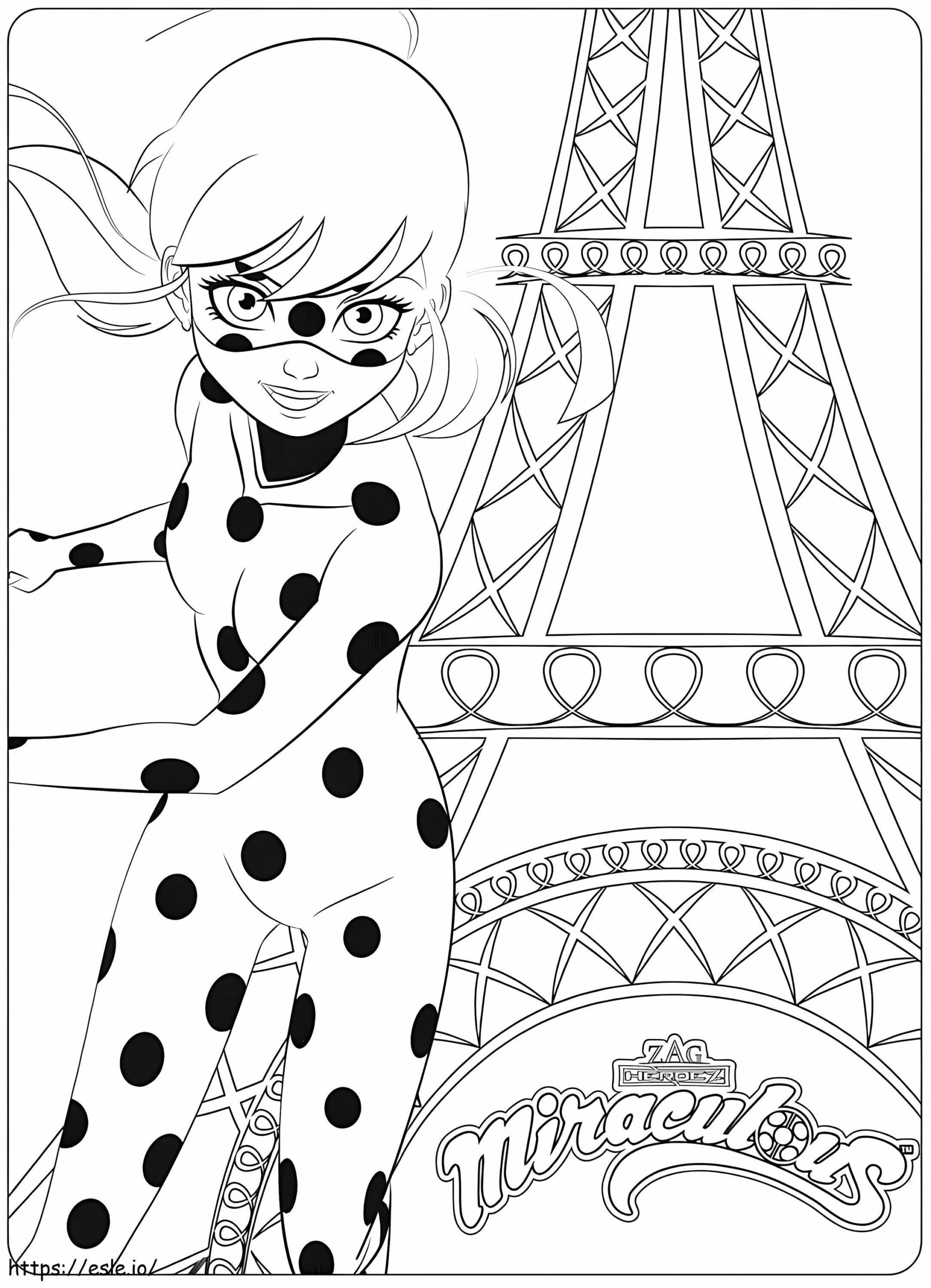Printable Coloring Pages Miraculous Ladybug