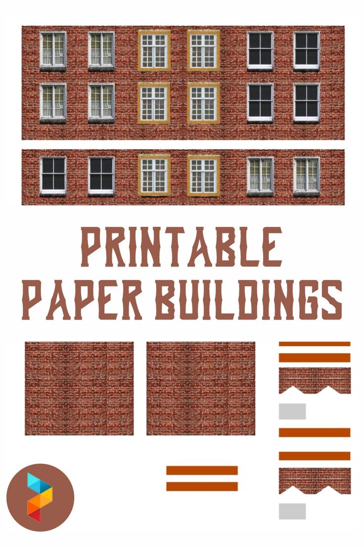 Printable Paper Buildings