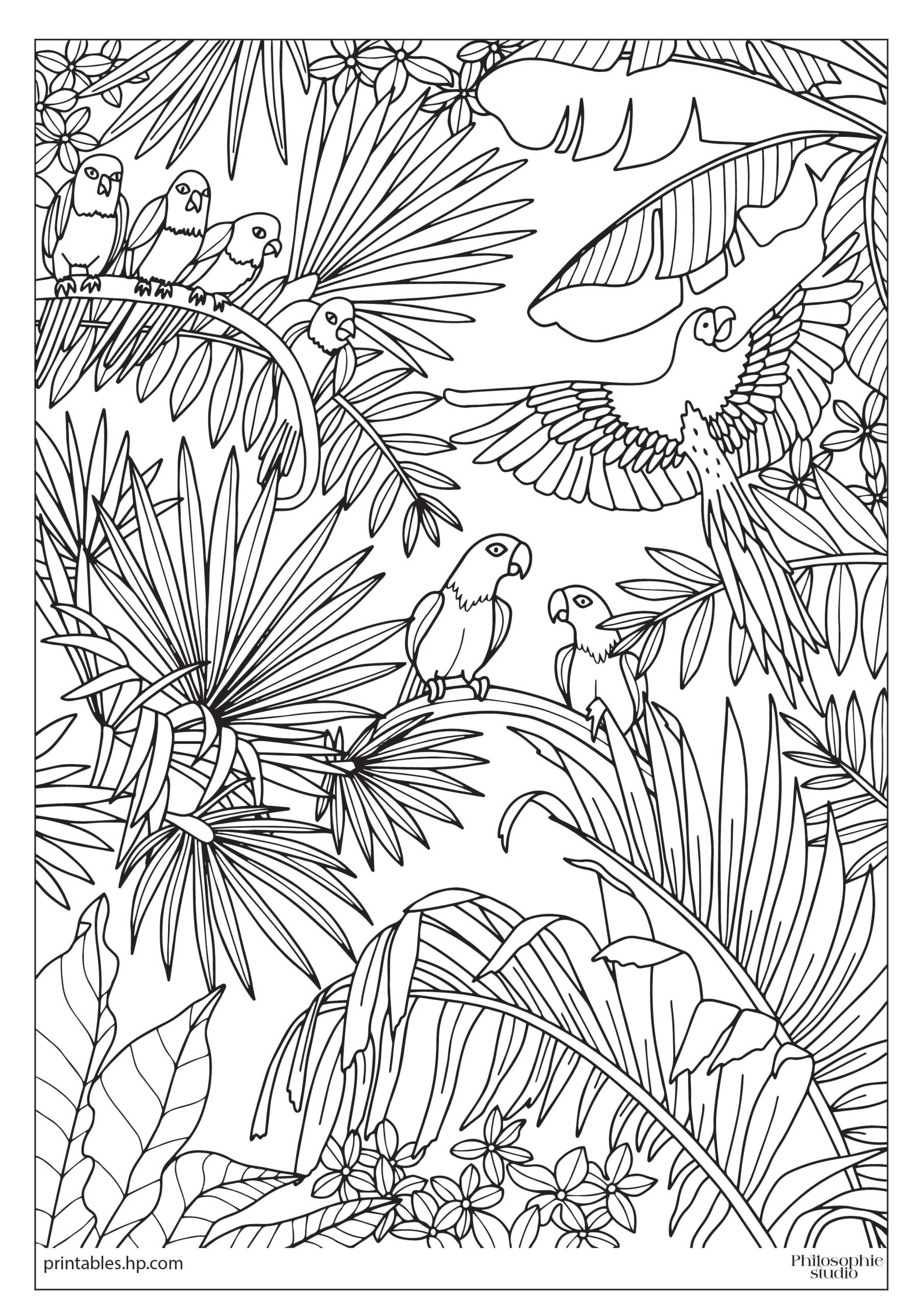 Printables Free Coloring Pages Learning Worksheets HP Official Site