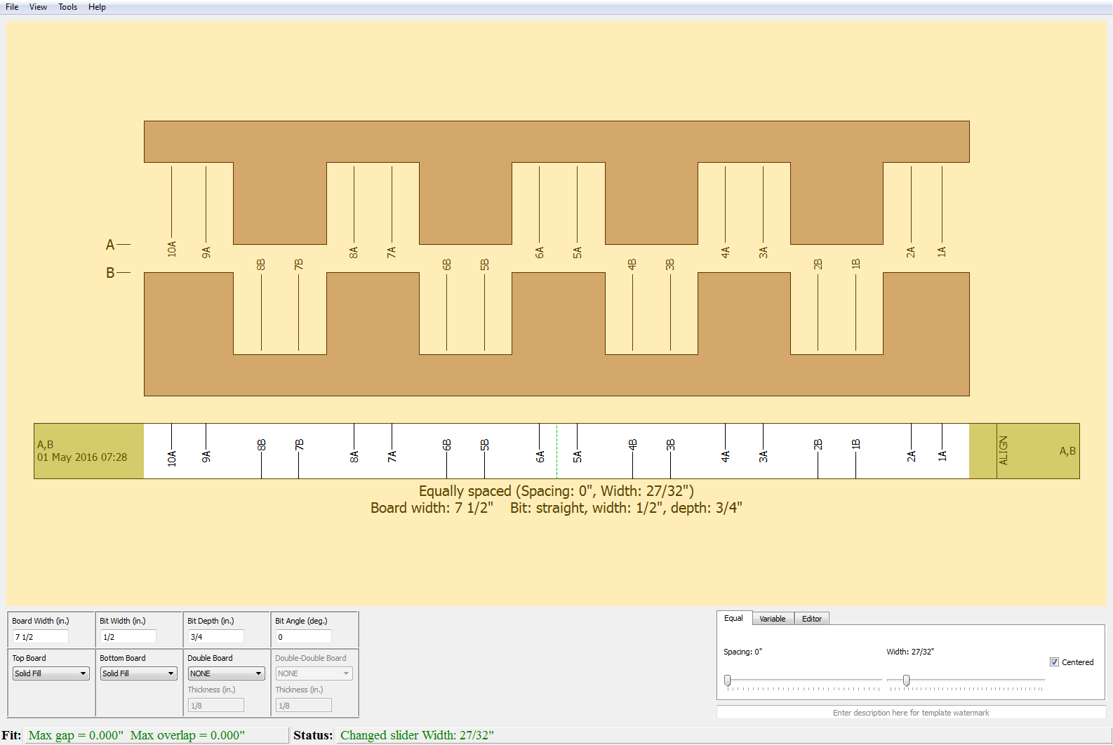 PyRouterJig A Woodworking Layout Tool For Creating Box And Dovetail Joints