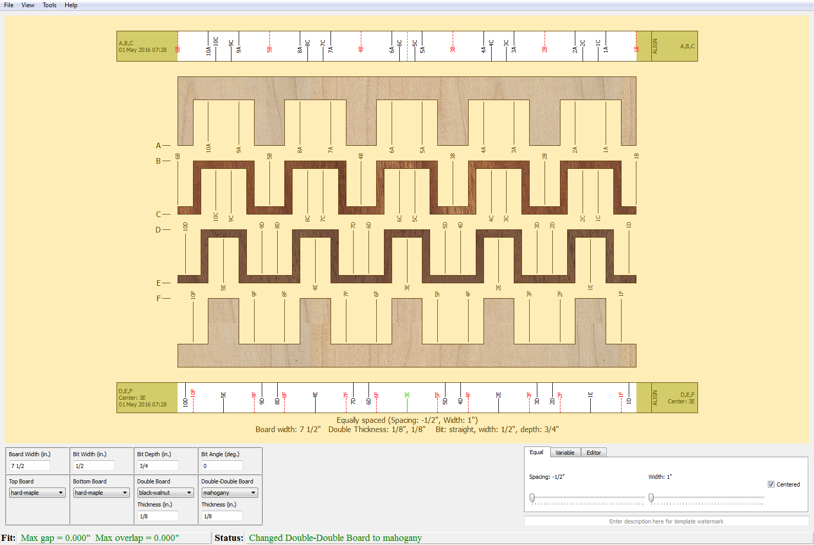 PyRouterJig A Woodworking Layout Tool For Creating Box And Dovetail Joints