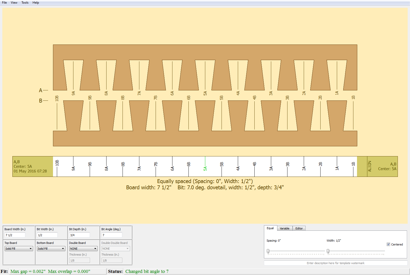 PyRouterJig A Woodworking Layout Tool For Creating Box And Dovetail Joints