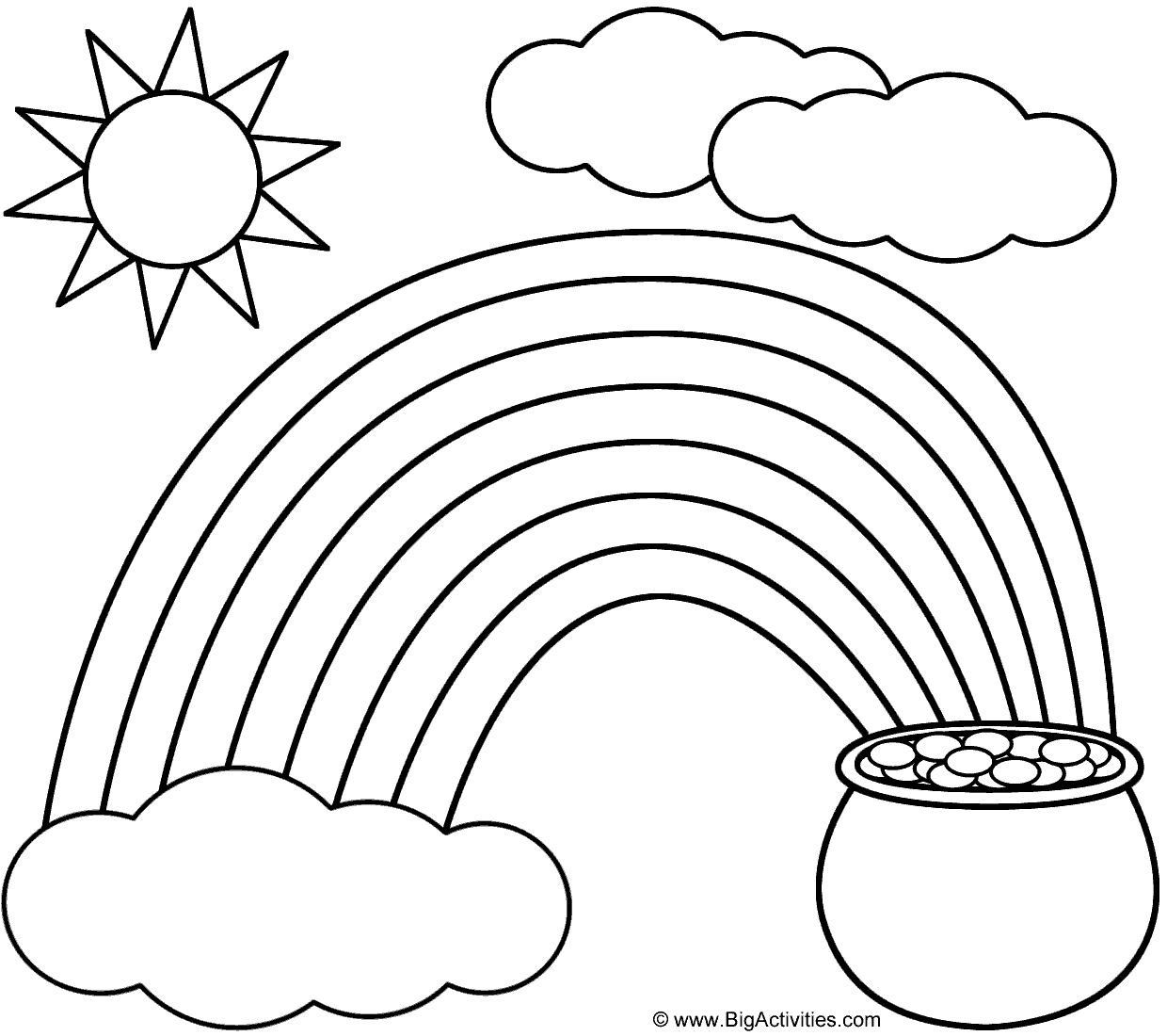 Free Printable St Patrick Day Coloring Pages