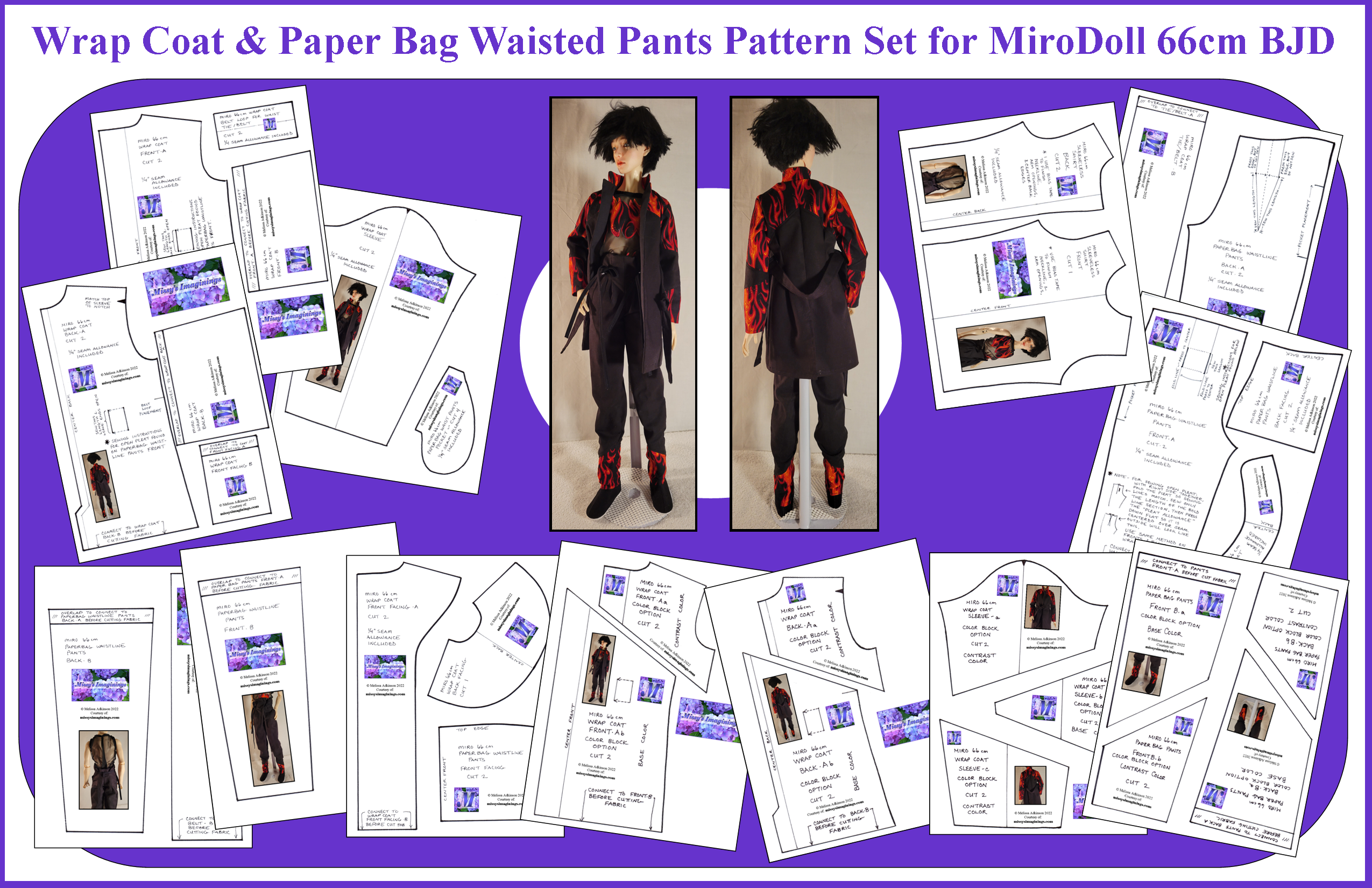Ready To Print 1 3 Male Doll Patterns Missy s Imaginings