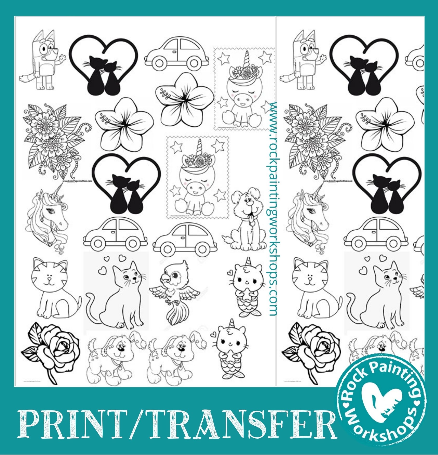 Rock Painting Patterns Templates Free Printable