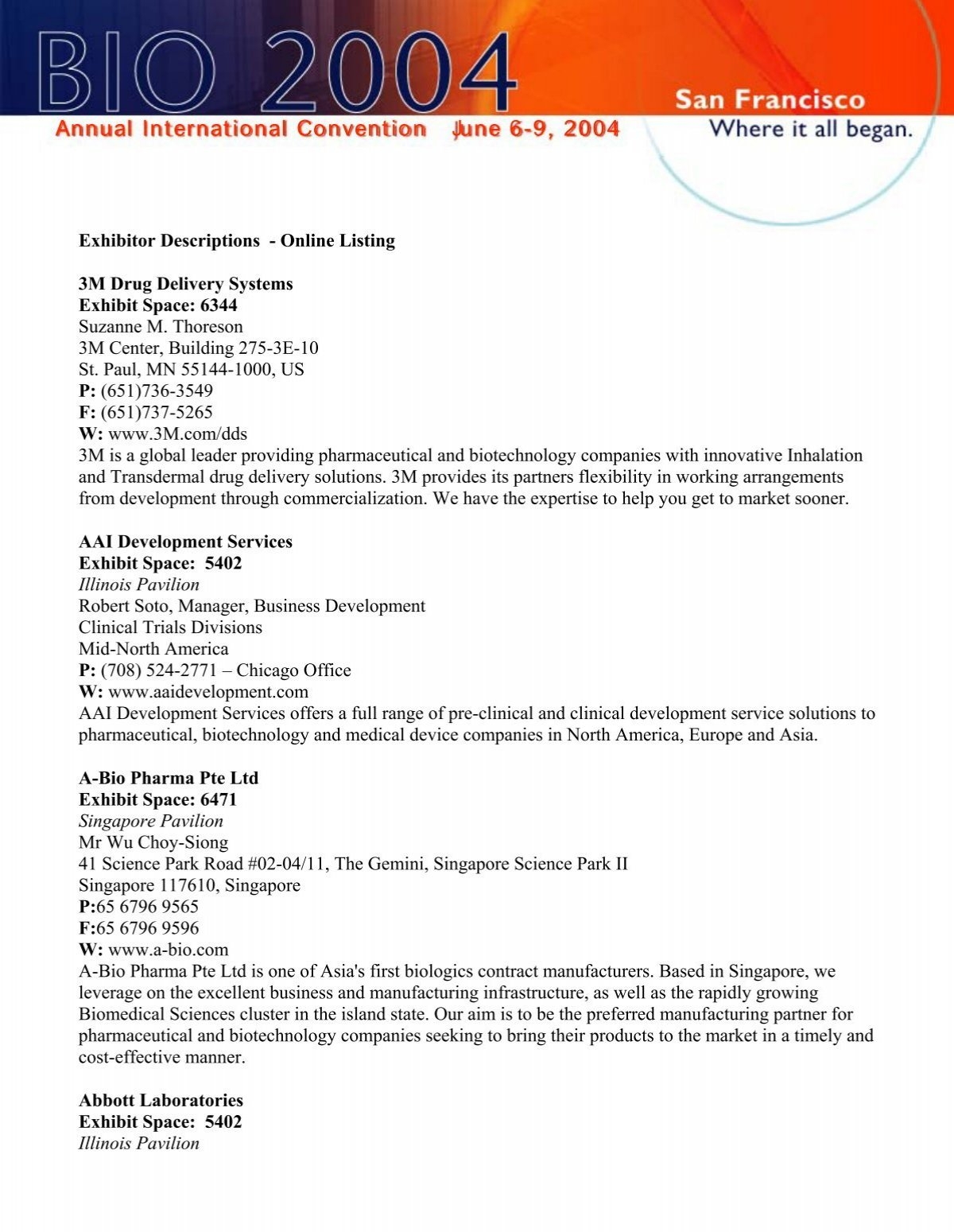 San Francisco TDV Global Inc 
