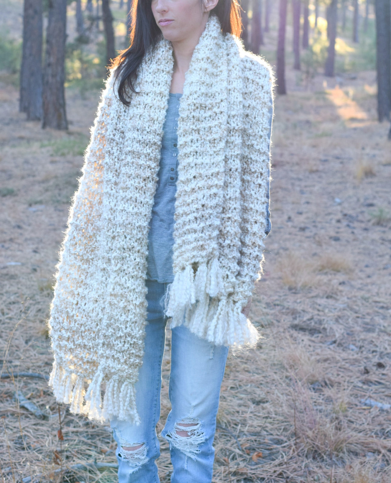 Sedona Serenity Knit Shawl Pattern Mama In A Stitch