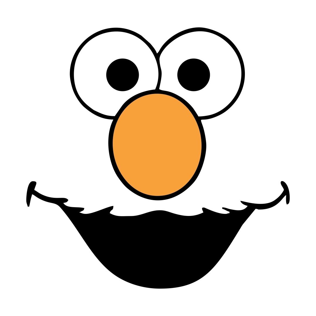 Sesame Street Faces