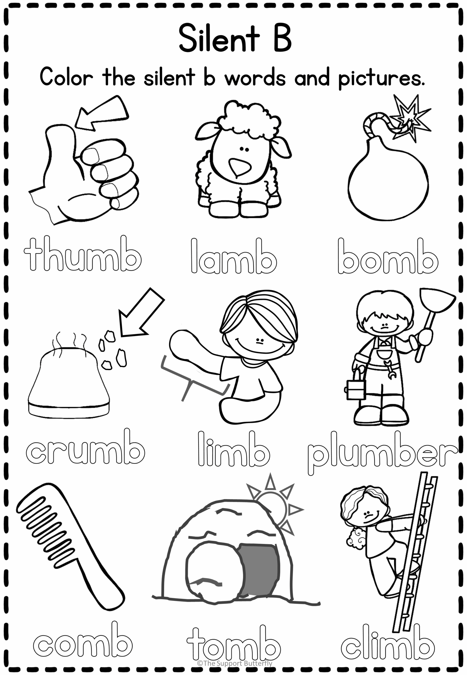 Silent Letter Worksheet Freebie Made By Teachers