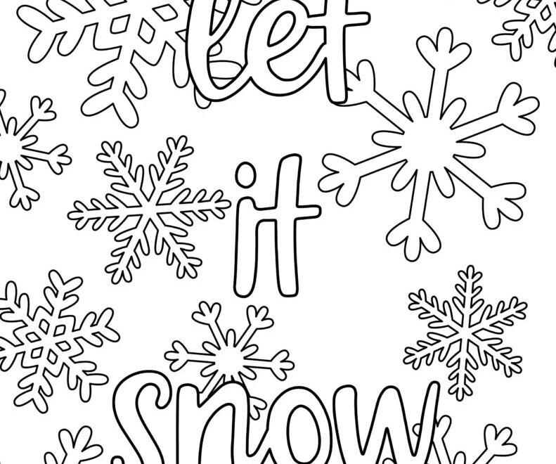 Snowflake Coloring Pages 25 FREE Printable Pages Printabulls