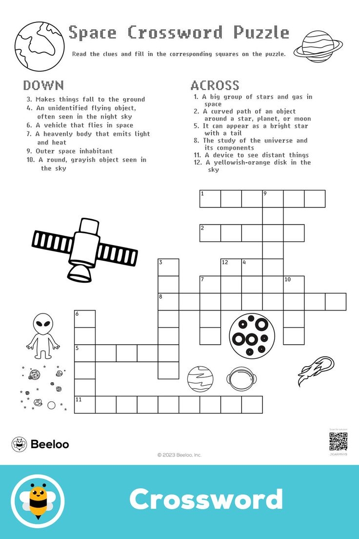 Universe Crossword Puzzle Printable Crossword Puzzles