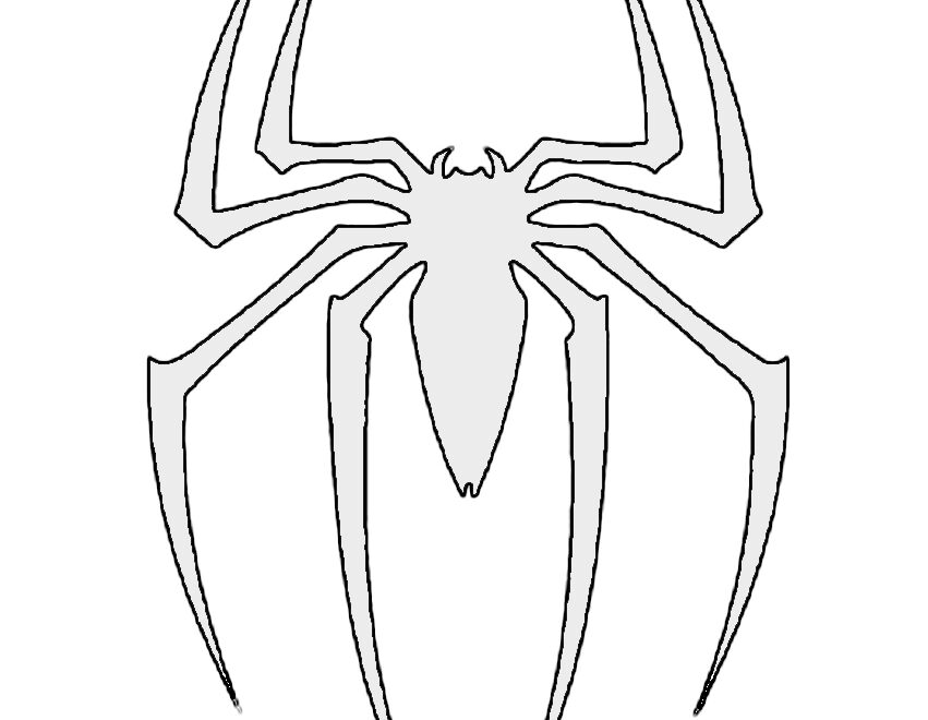 Spiderman Symbol Stencil Free Stencil Gallery