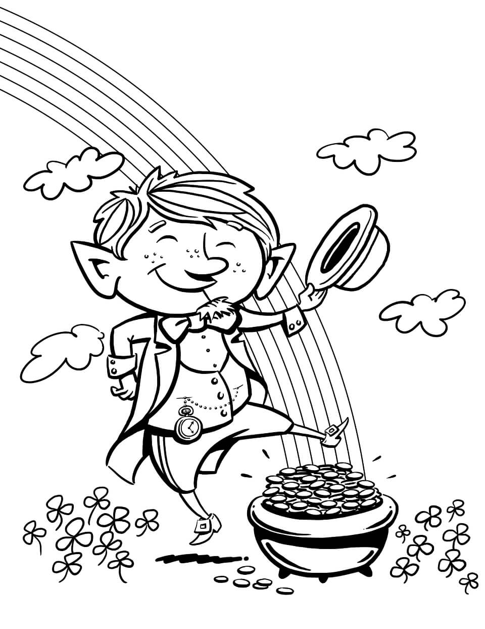 St Patricks Day Coloring Pages Printable Coloring Pages FREE