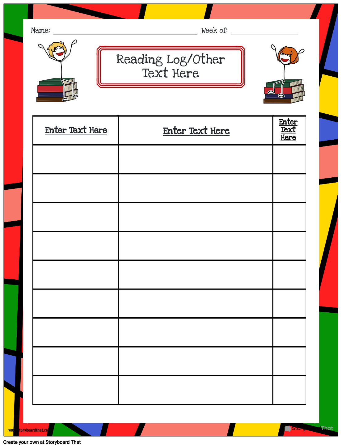 Book It Monthly Reading Certificate Printable